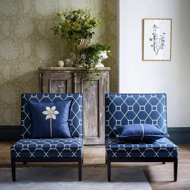Sanderson Mapperton Wallpaper