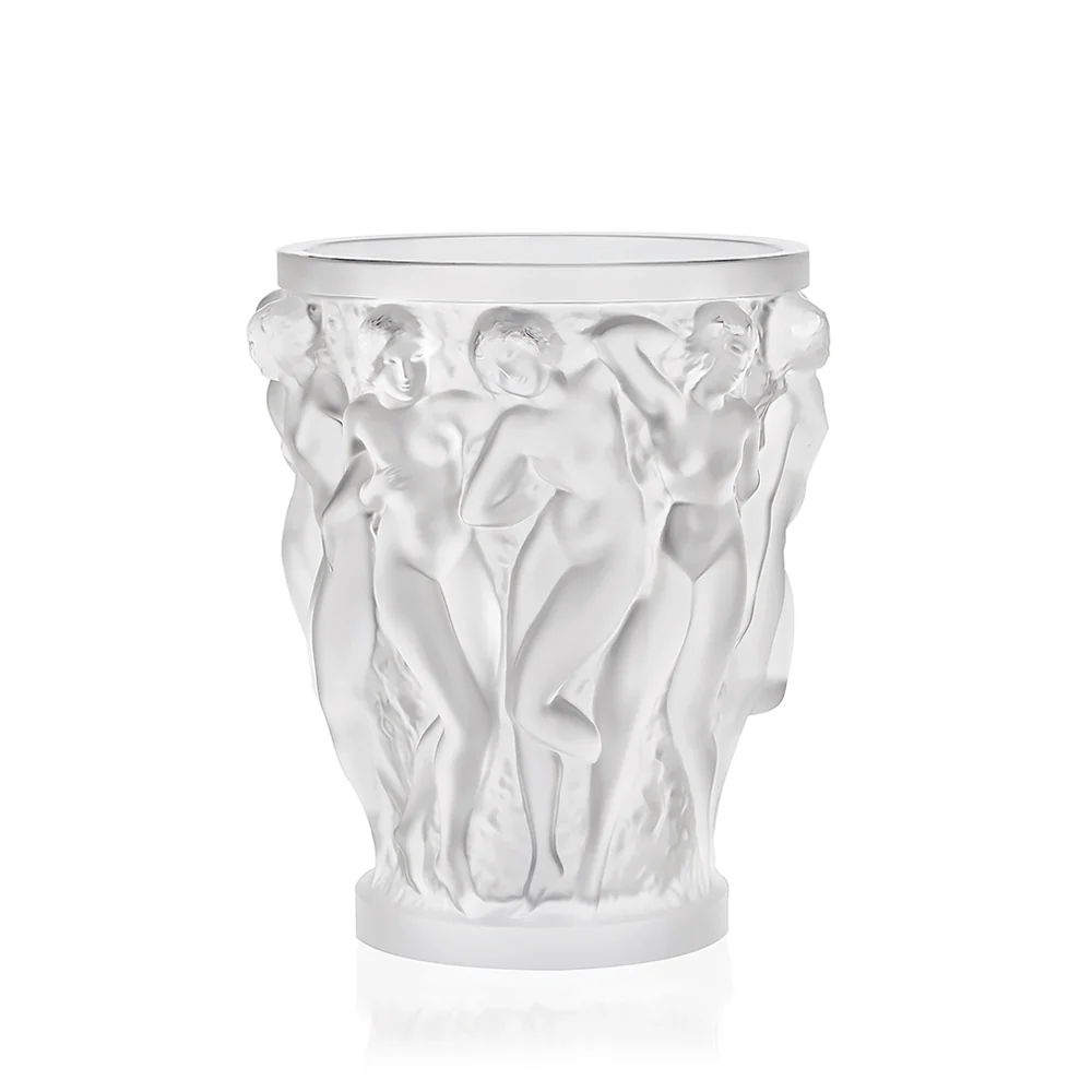 Bacchantes Iconic Vase Clear Crystal
