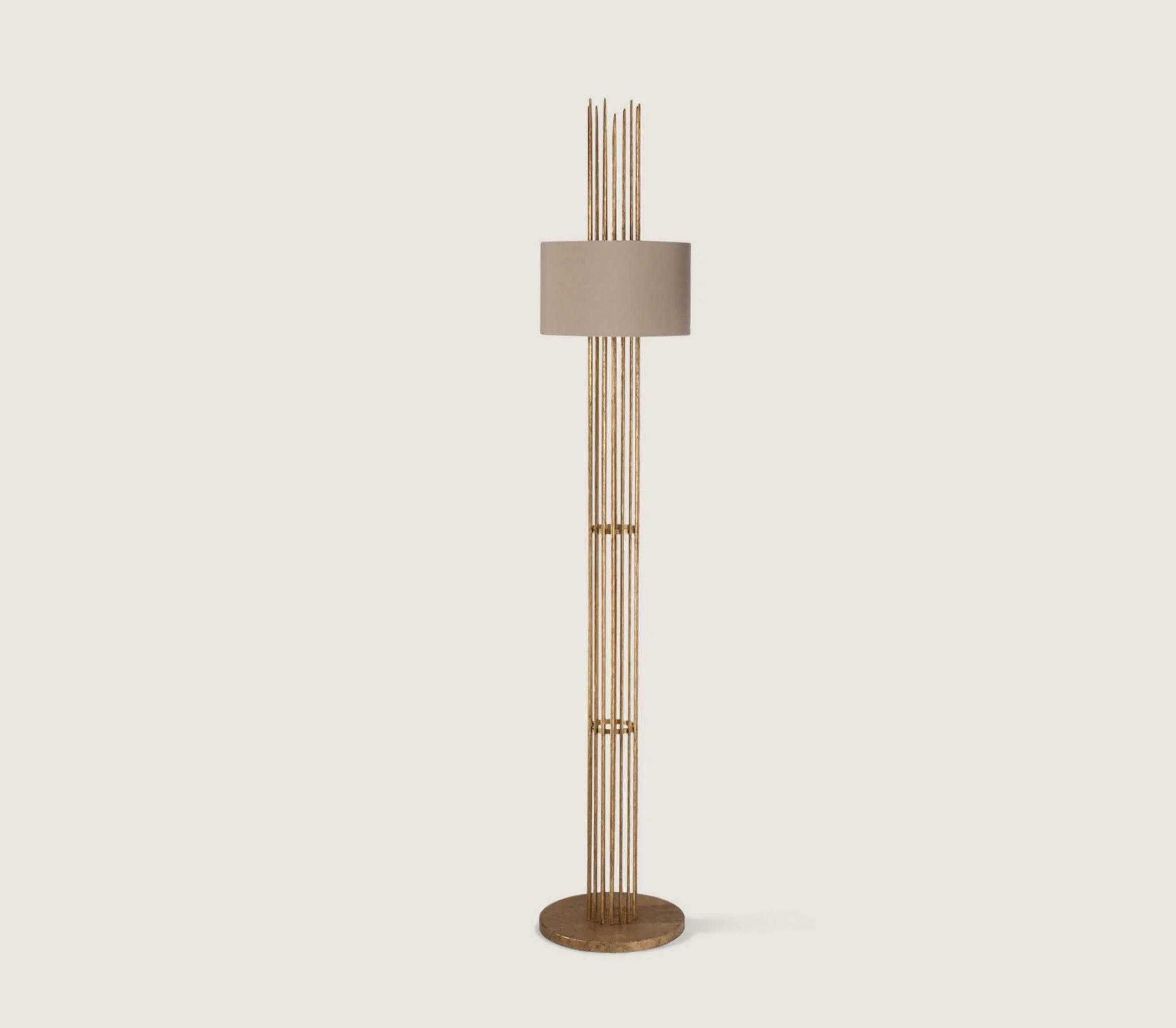 Porta Romana Flynn Caged Floor Lamp