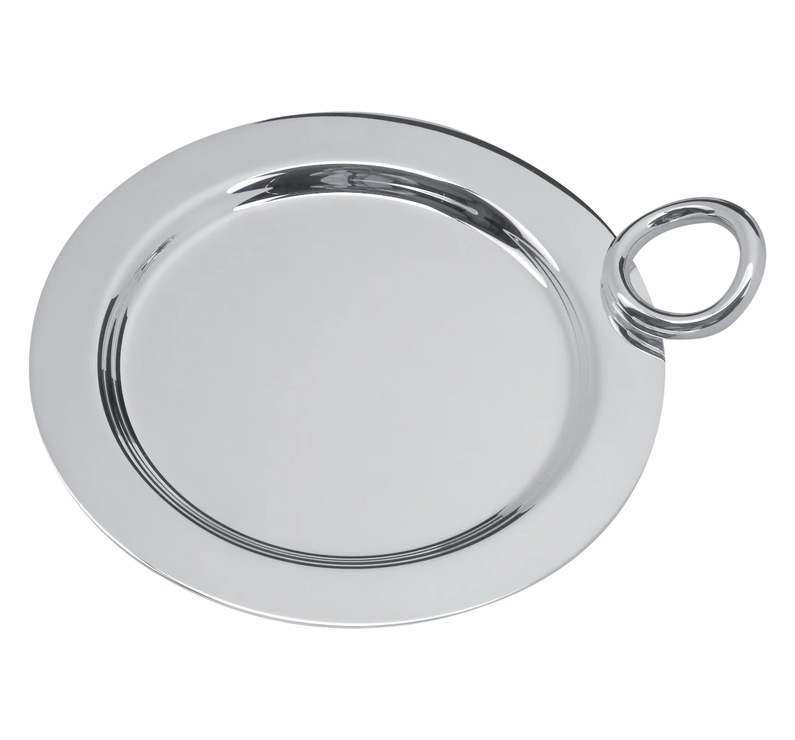 Christofle Vertigo Flaschenuntersetzer versilbert