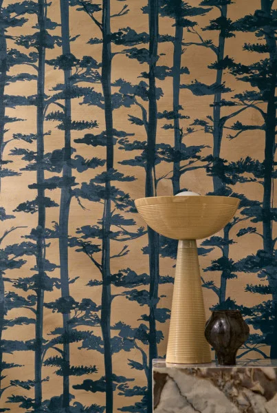 Casamance Ame - Tapeten mit natürlichem Muster