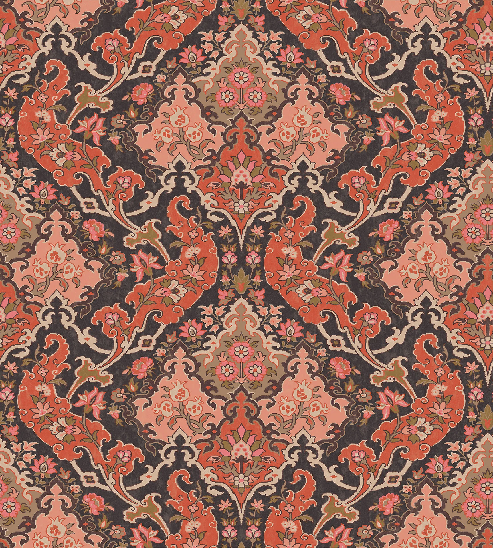 Coral & Rouge on Soot