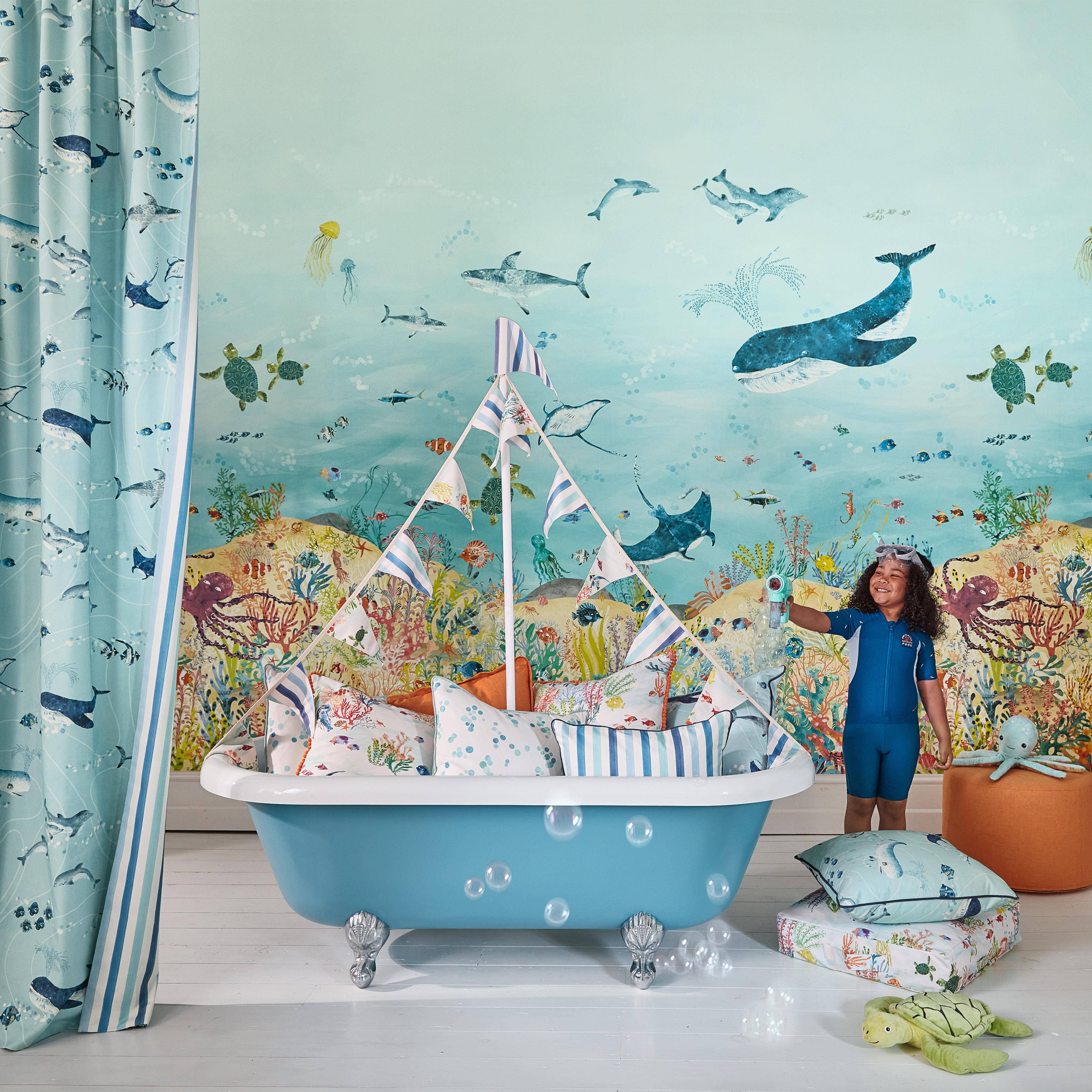 Villa Nova Coral Kingdom Wall Mural