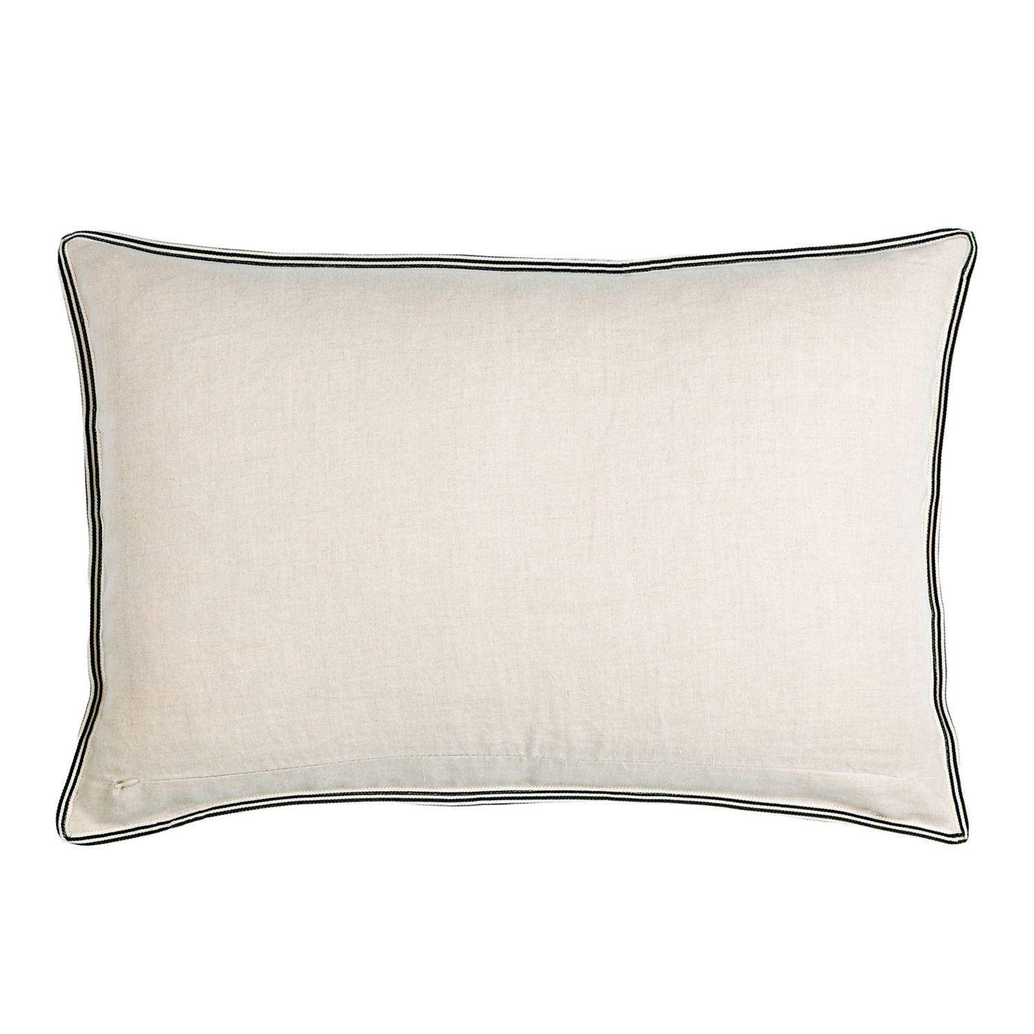 Casamance Mainland Celadon 40x60 cm -  - Kissenbezug mit Stickerei