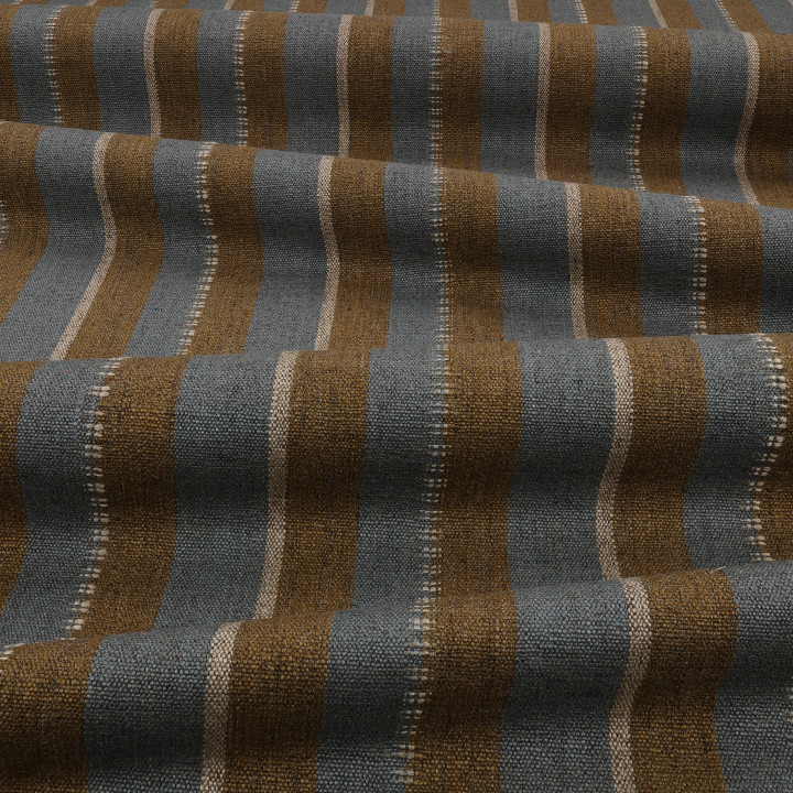 Mark Alexander Peruvian Stripe – Stoff mit tiefer Textur