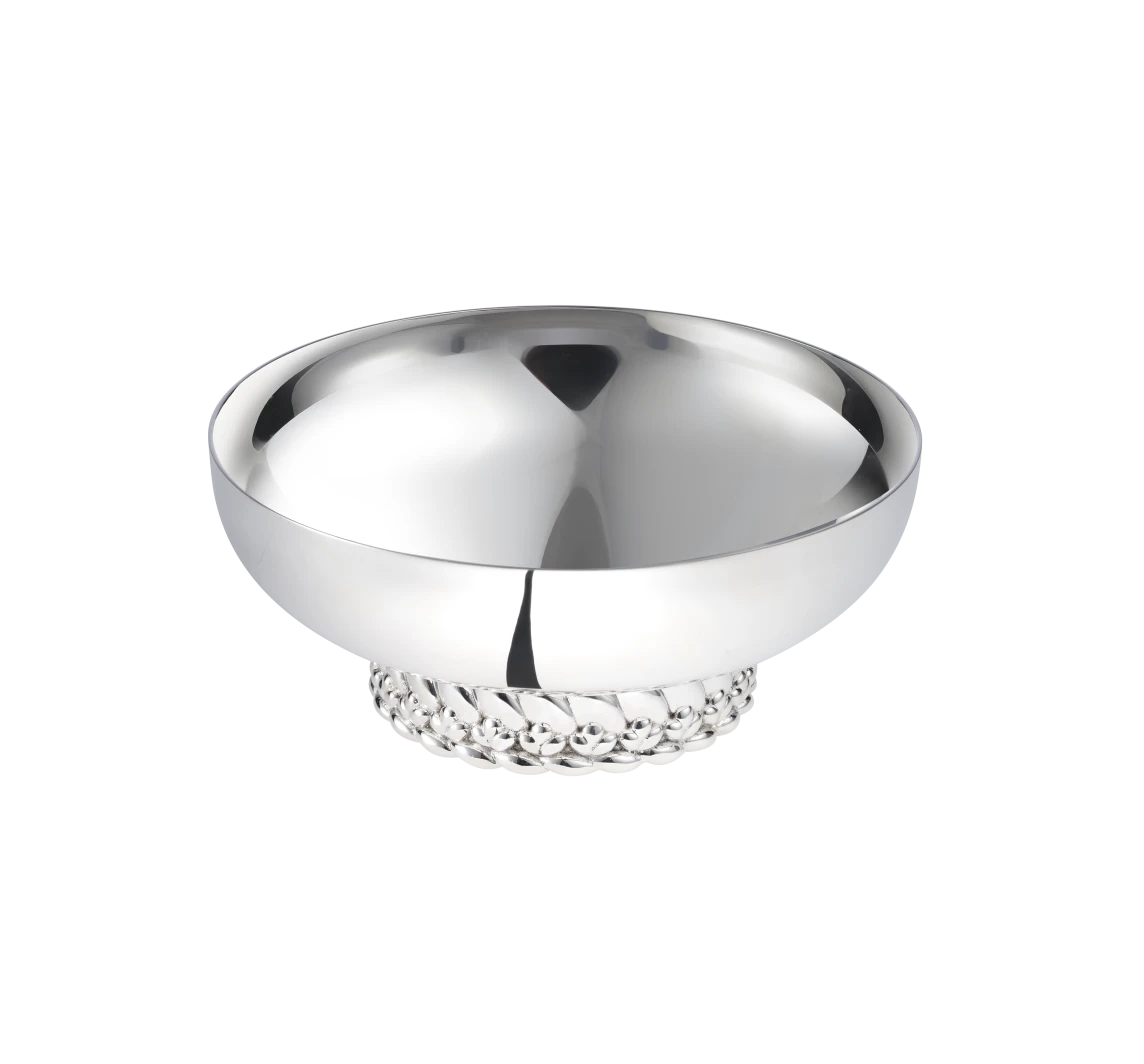 Christofle Bayblone Schale versilbert