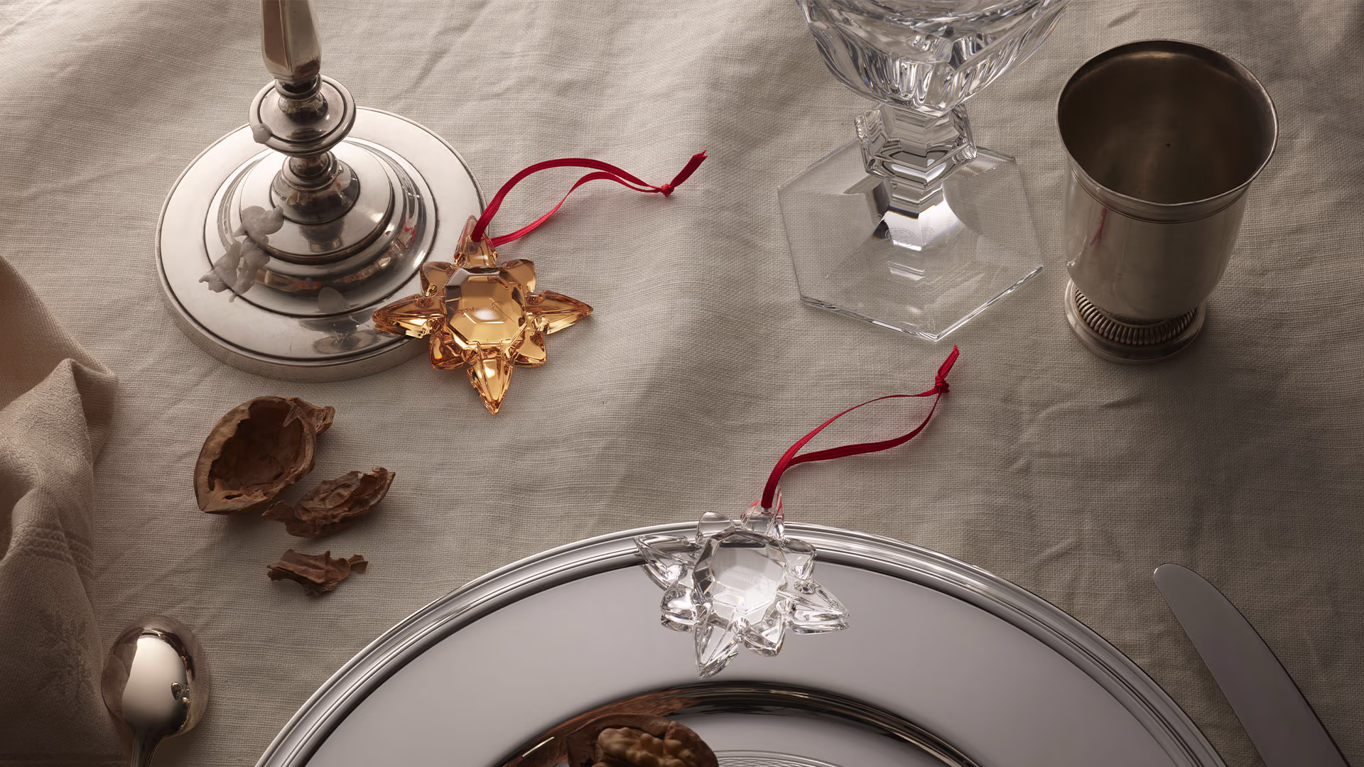 Baccarat Octogone Weihnachtsschmuck 2026 Gold