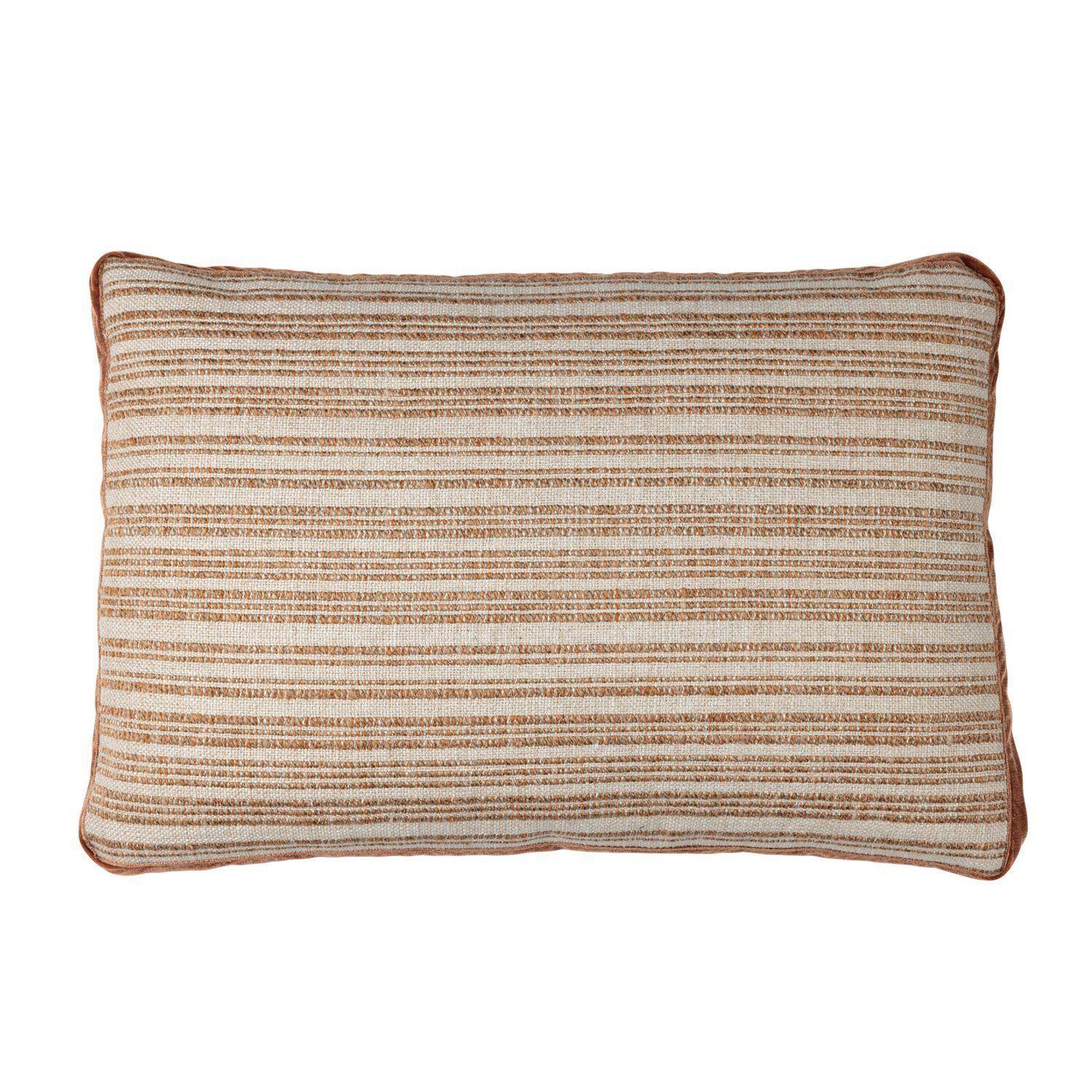 Casamance Haute Lice Terracotta 40x60 cm - Leinen Kissenhülle