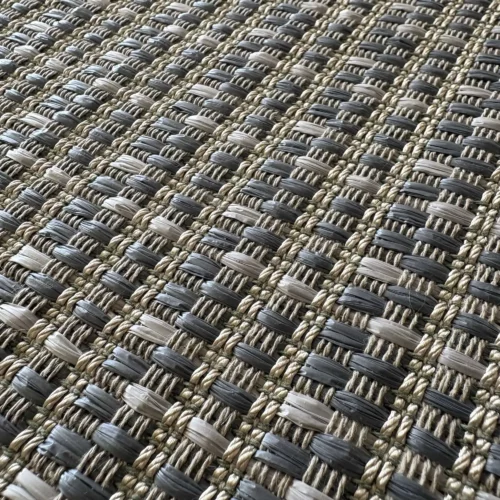 Lorenzo Castillo Mauregato - Polsterstoff, Raffia Gewebestruktur