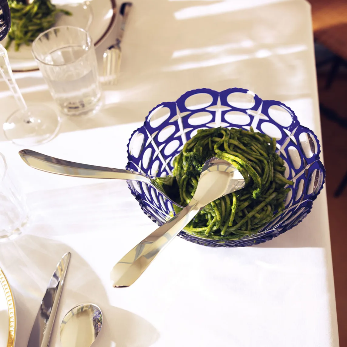 Christofle Infini Servier Gabel versilbert