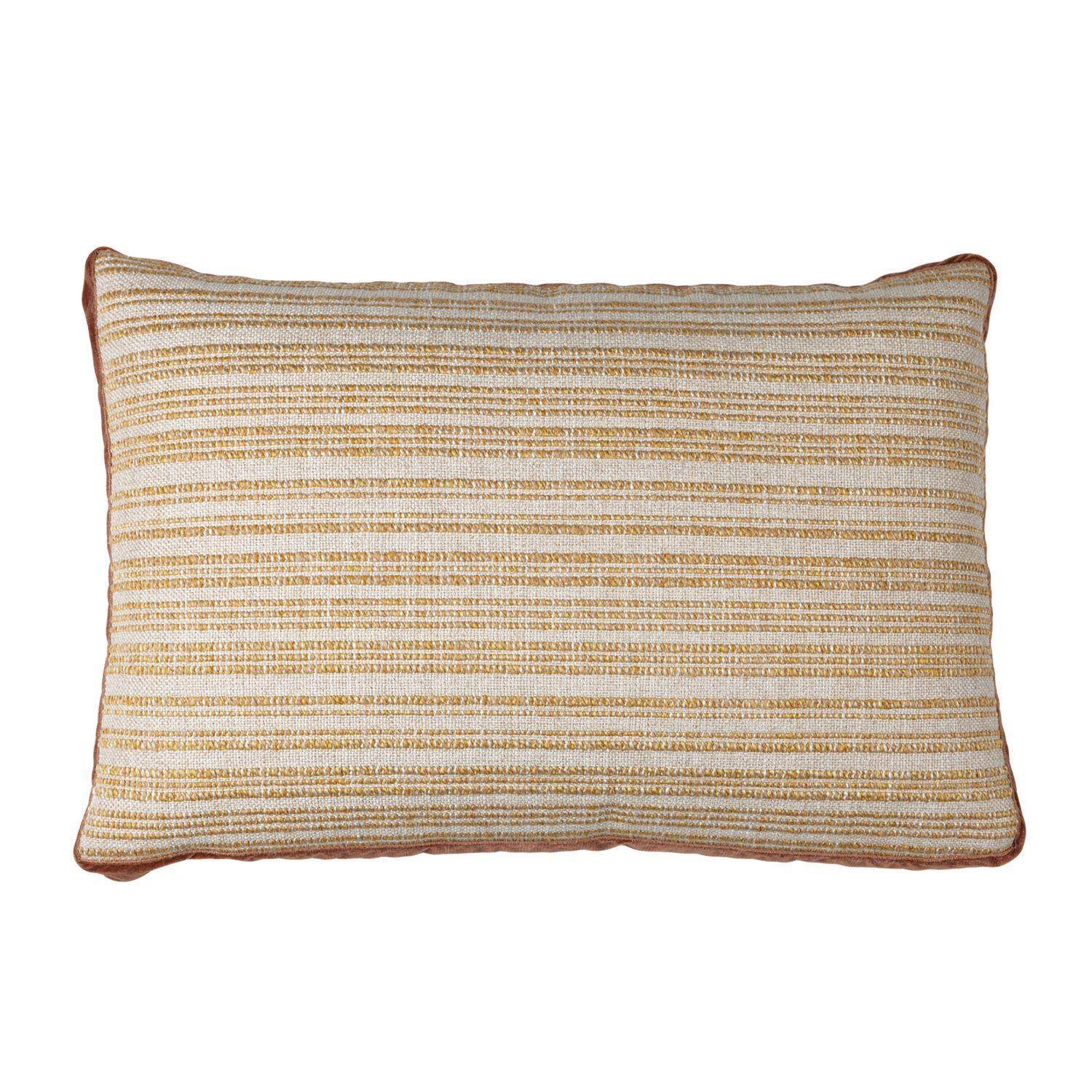 Casamance Haute Lice Ocre 40x60 cm - Leinen Kissenhülle