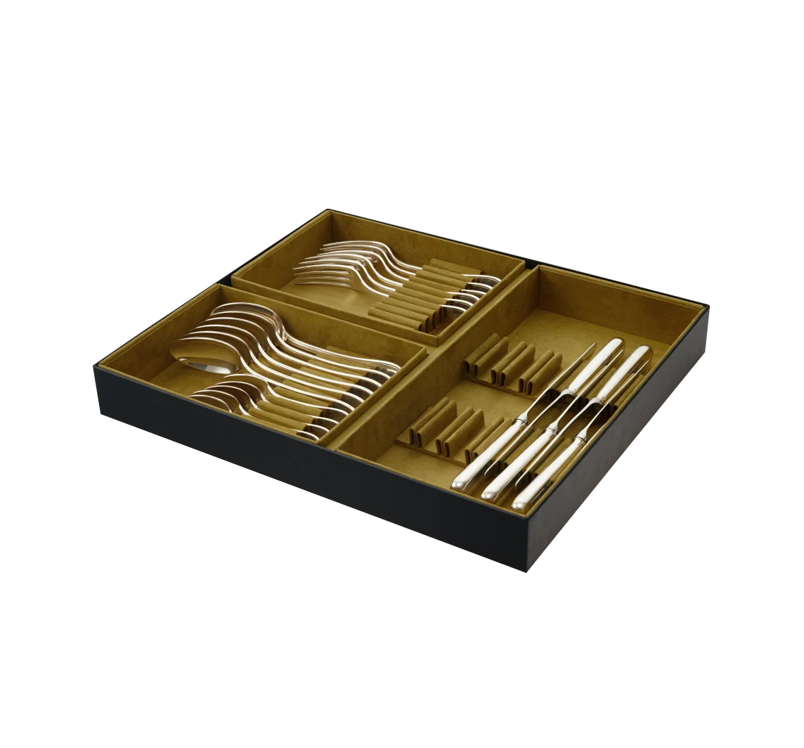 Christofle Malmaison 24-tlg Besteckset versilbert