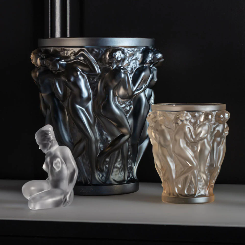 Bacchantes Vase Bronze Crystal 