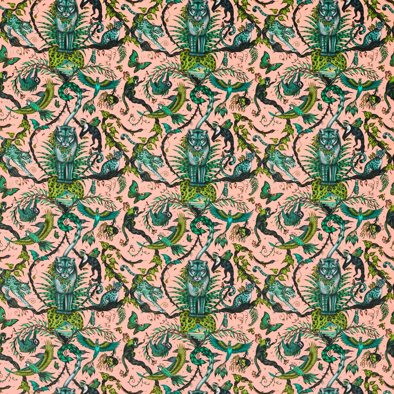 Clarke & Clarke Bosque Dreams Velvet