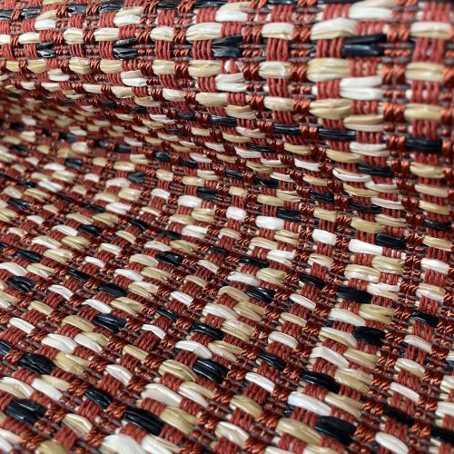 Lorenzo Castillo Mauregato - Polsterstoff, Raffia Gewebestruktur