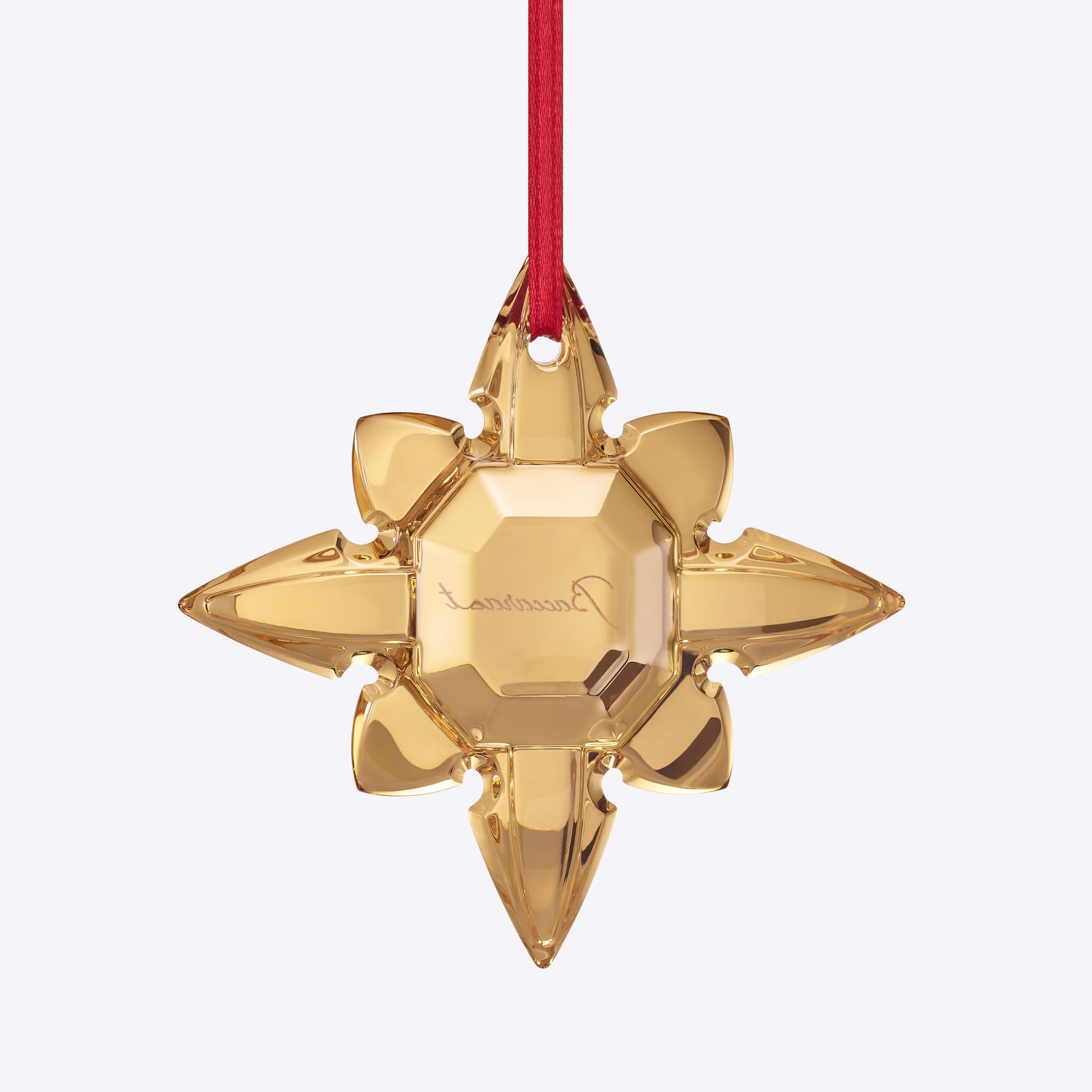 Baccarat Octogone Weihnachtsschmuck 2026 Gold