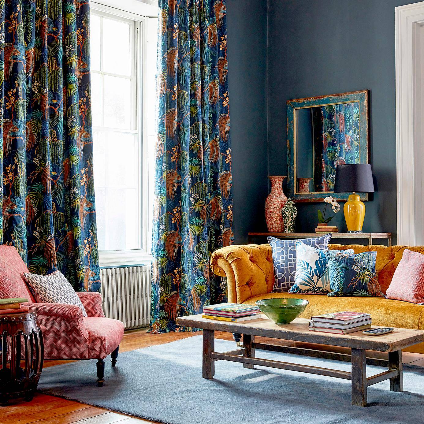 Sanderson Rain Forest Embroidery