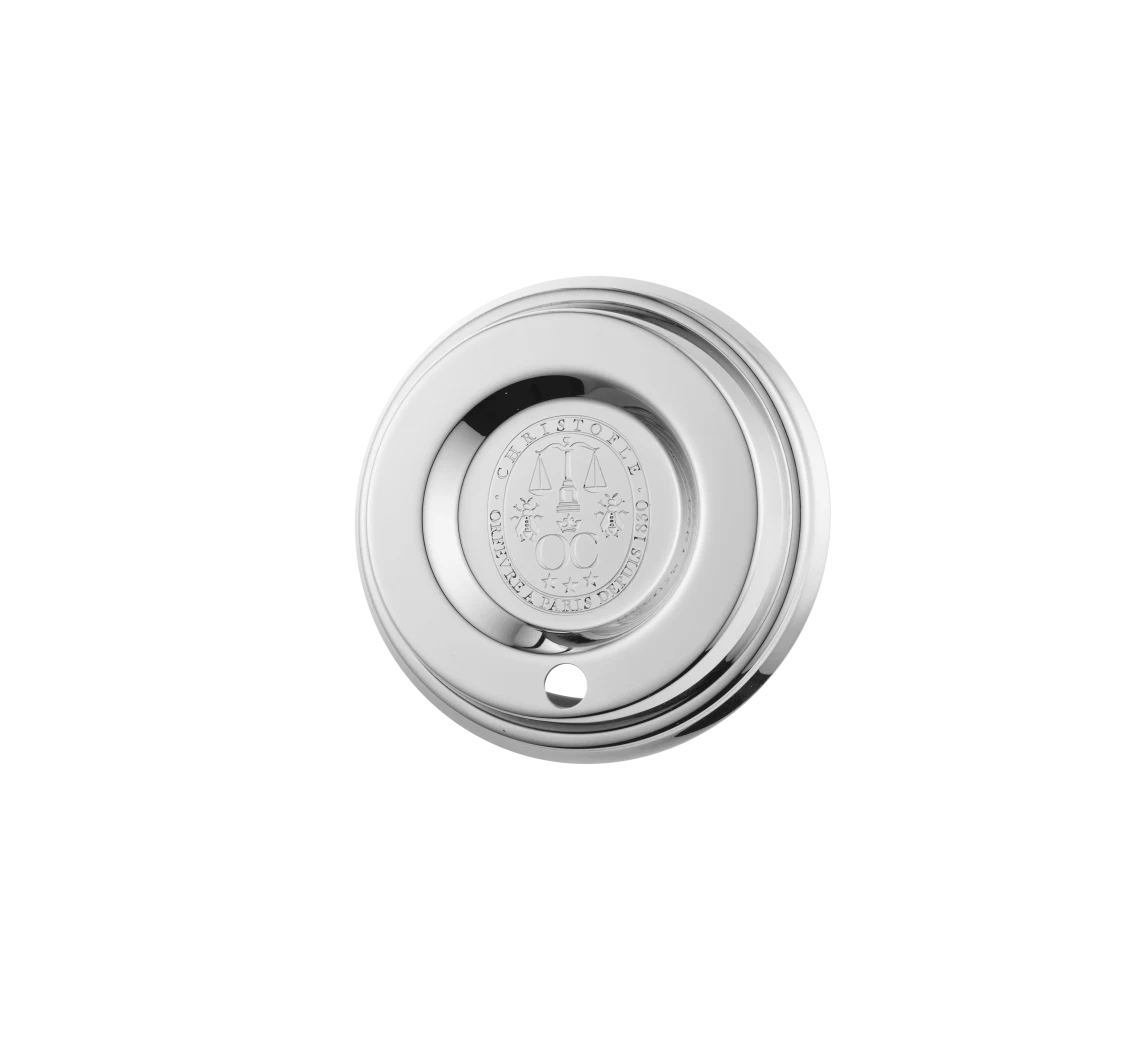 Christofle Edelstahl Kaffee-Becher Imperial Green 