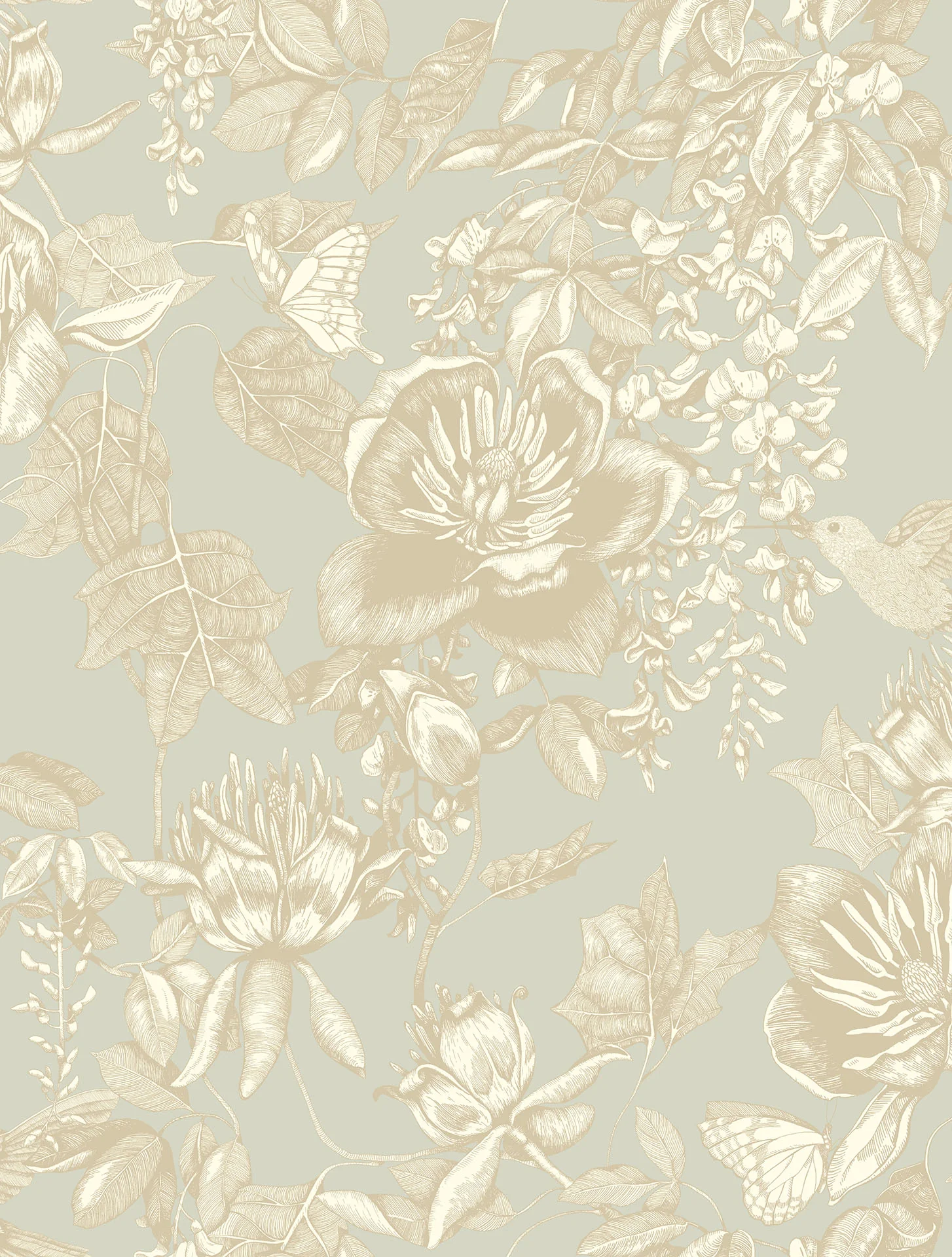 Metallic Gilver on Old Olive