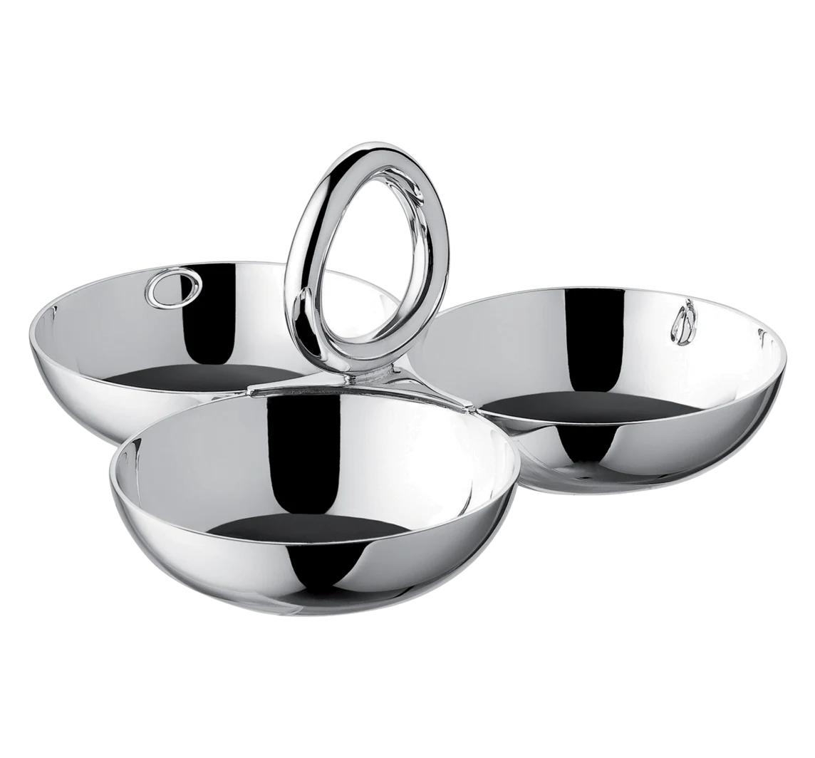 Christofle Vertigo Schale 3 versilbert