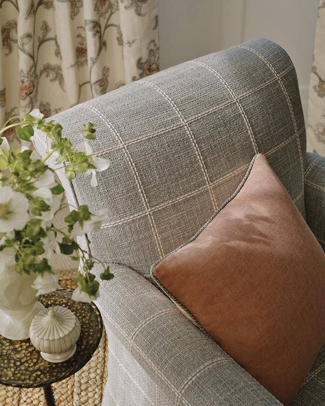 Colefax and Fowler Walcott Check | Bezugsstoff für Kissen & Polster