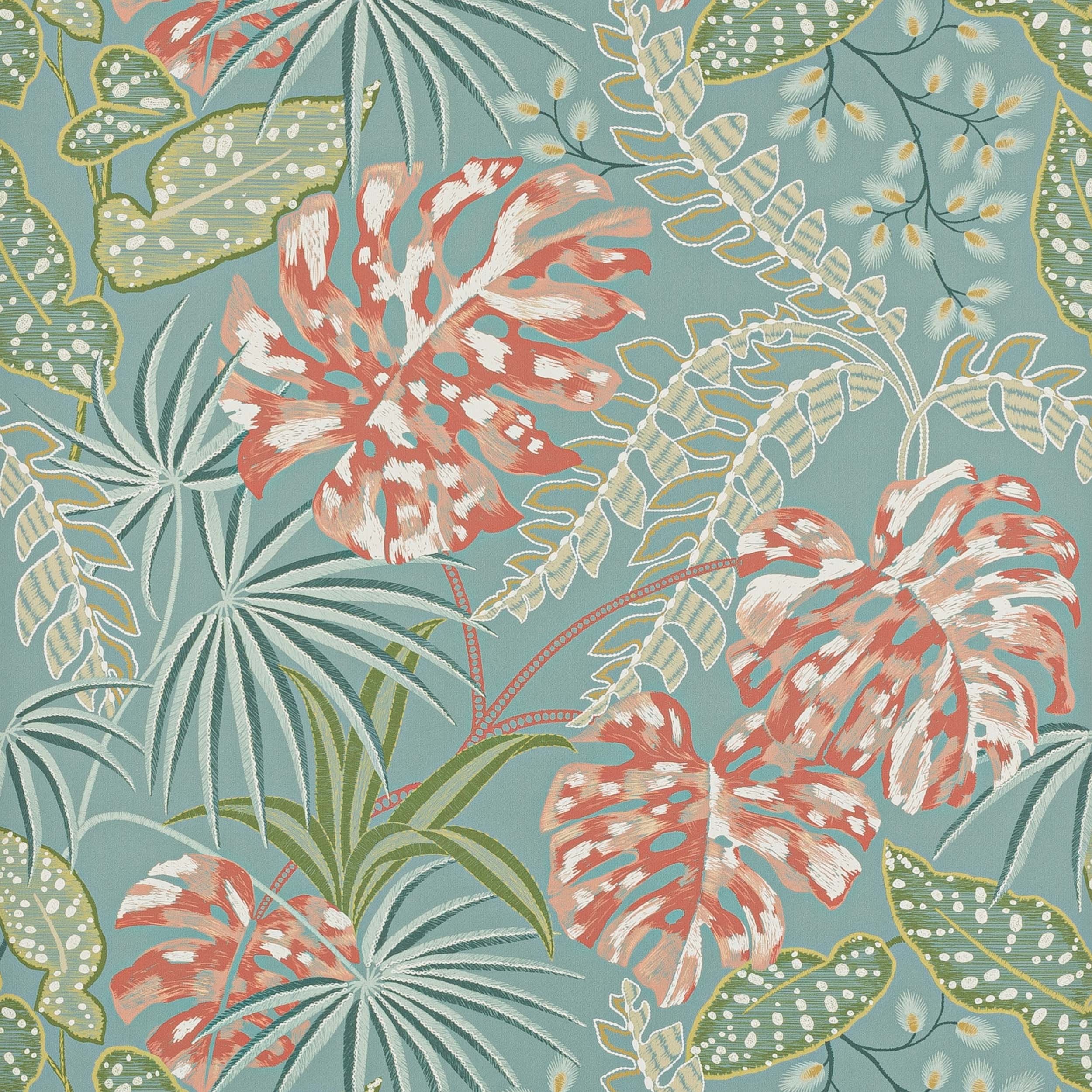 Teal/Coral