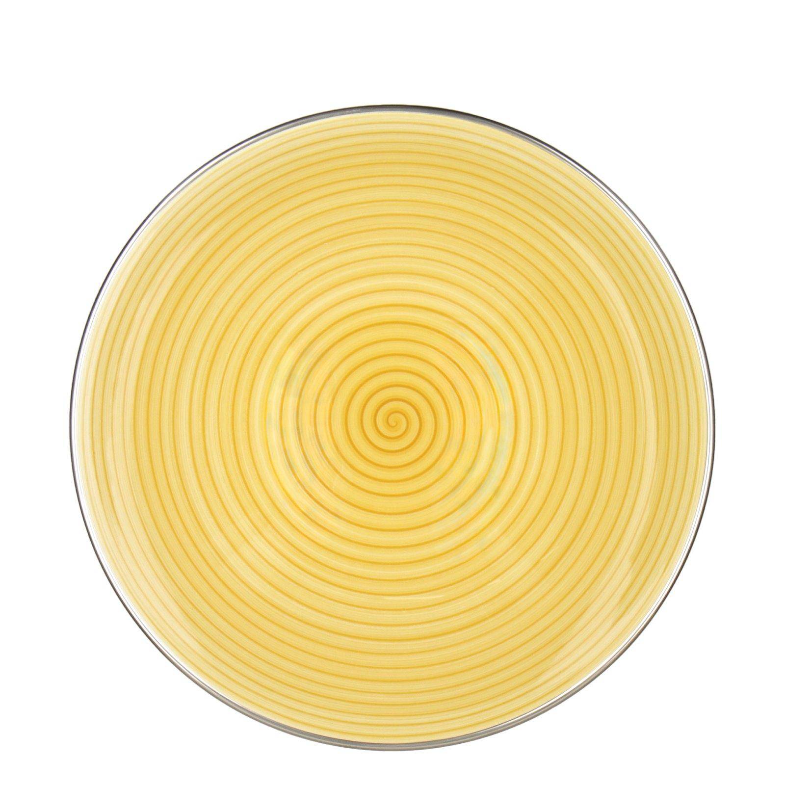 KPM Löberschale klein Edition Ringlet Gelb
