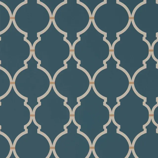 Indigo/Linen