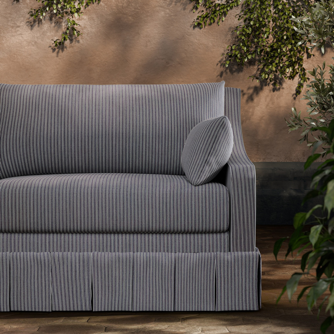 Zoffany Apron Stripe - Nadelstreifen Stoff Indoor & Outdoor