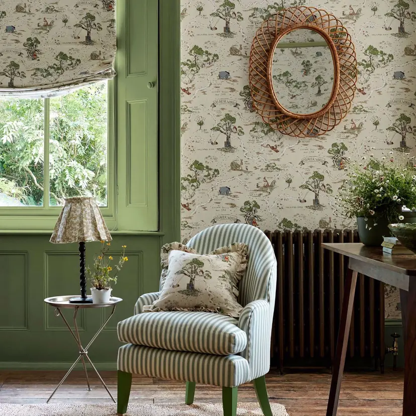Sanderson Hundred Acre Wood Wallpaper