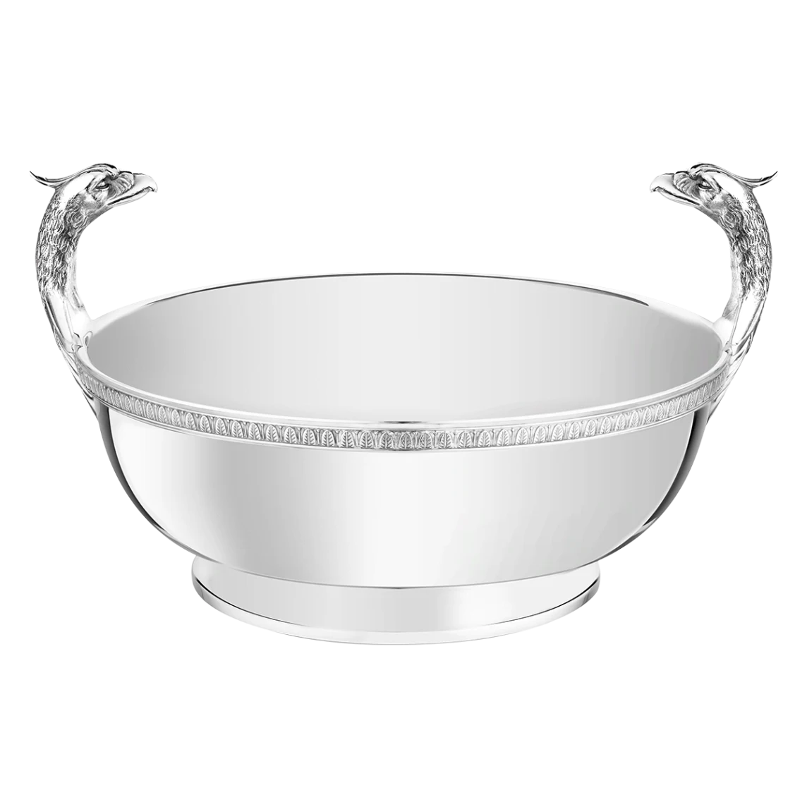 Christofle Malmaison Silver-Plated Schale/Tafelaufsatz