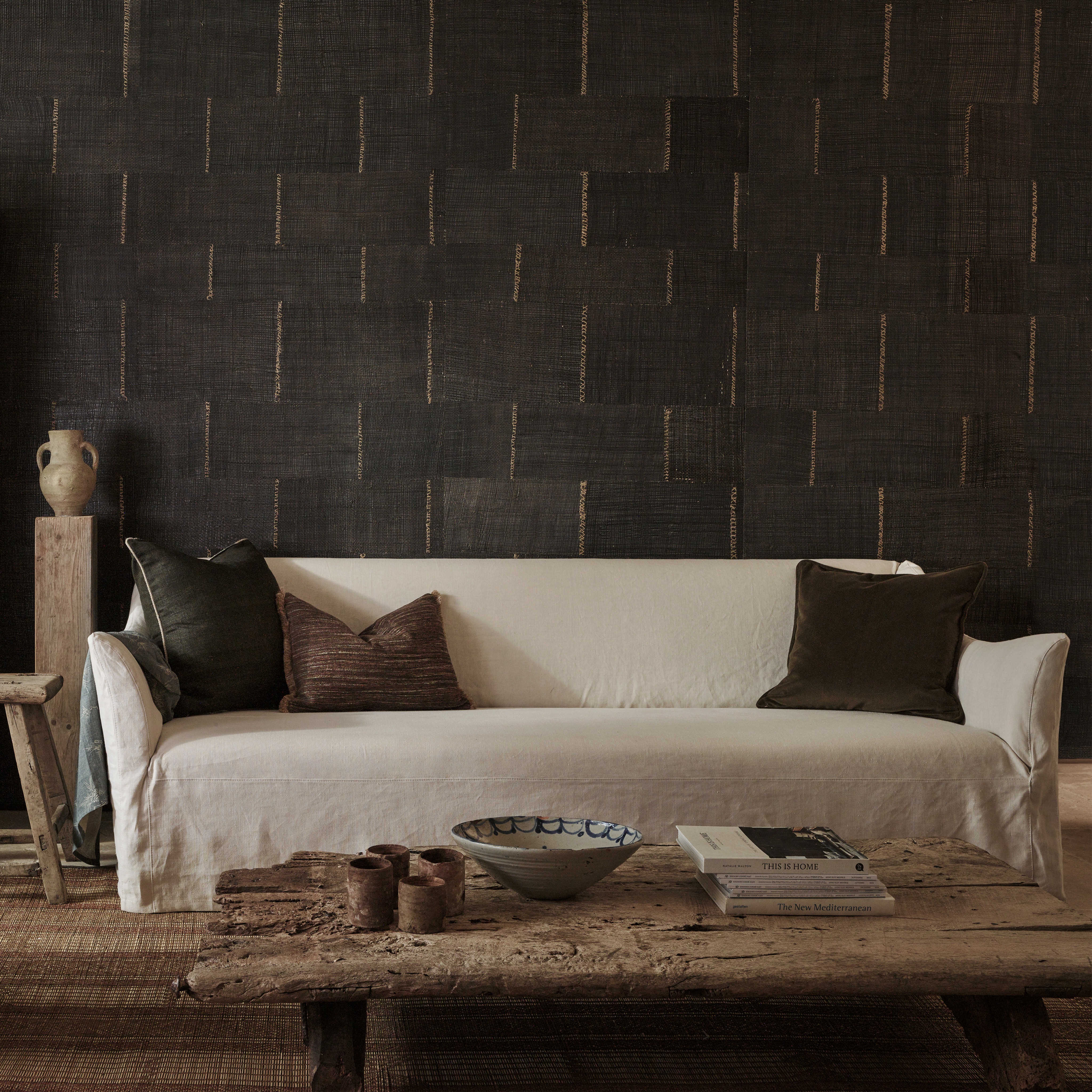 Mark Alexander Synamay Stitch Wallcovering