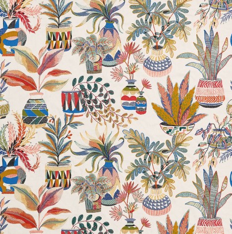 Coral / Ultramarine / Green