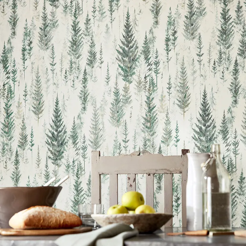 Sanderson Juniper Pine Wallpaper