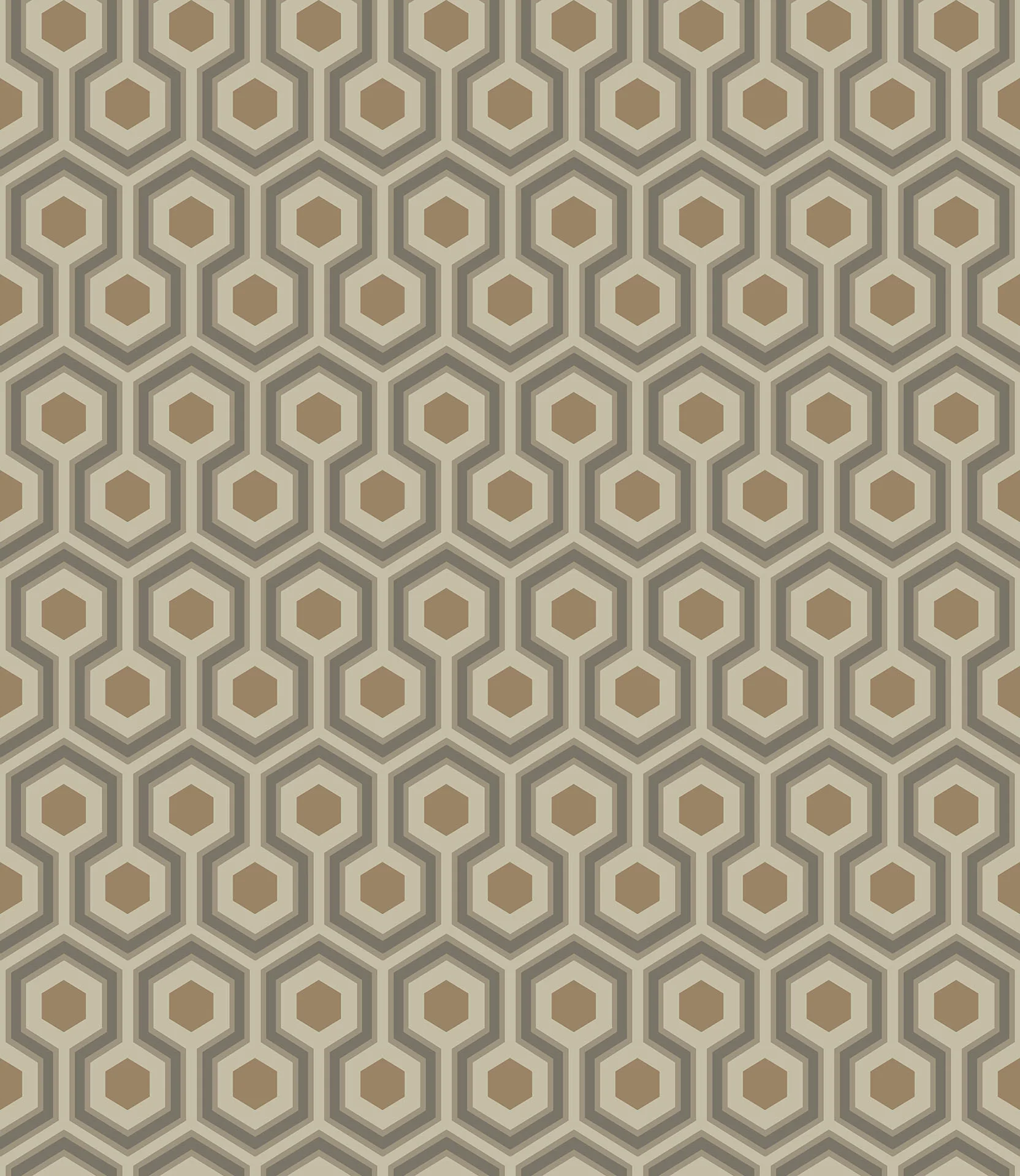 Soot & Metallic Bronze on Linen