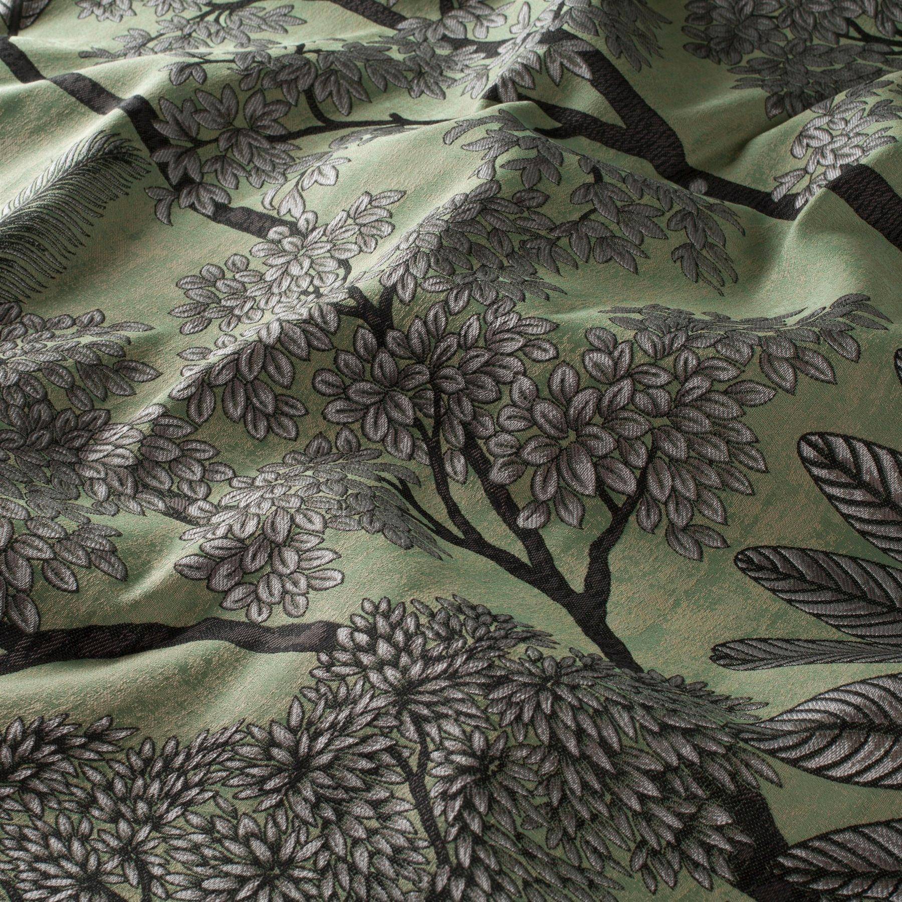 JAB Whisper Wood – Vorhangstoff mit Floralem Muster