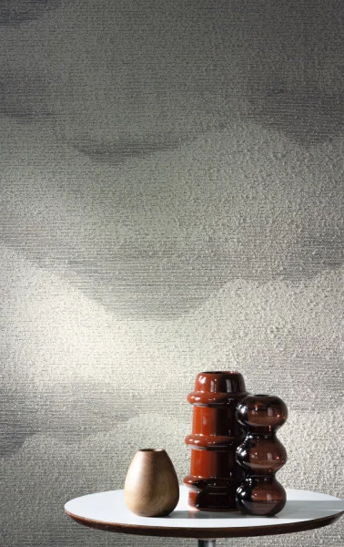Casamance Jasper - Textil-Tapete in Boucle Struktur