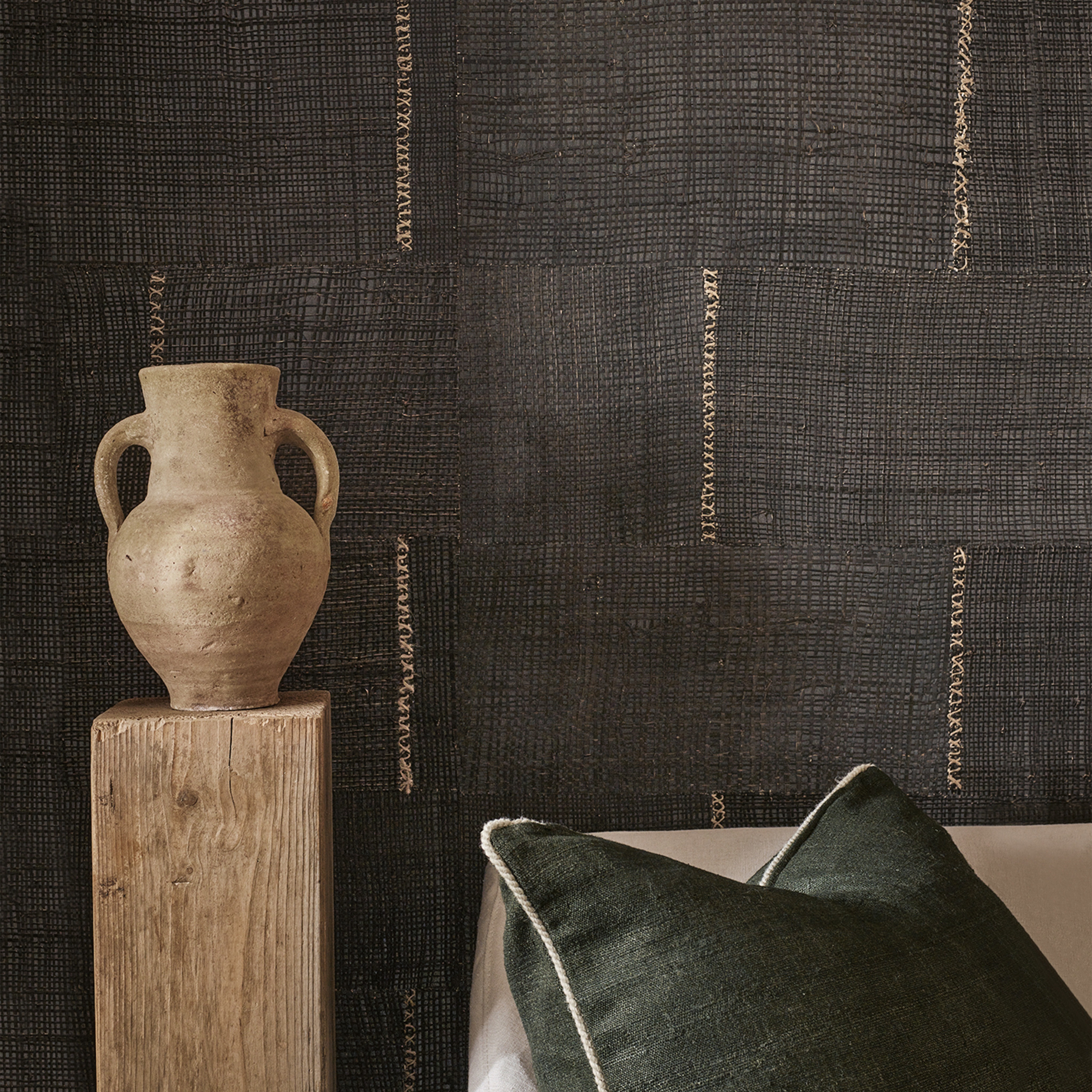 Mark Alexander Synamay Stitch Wallcovering