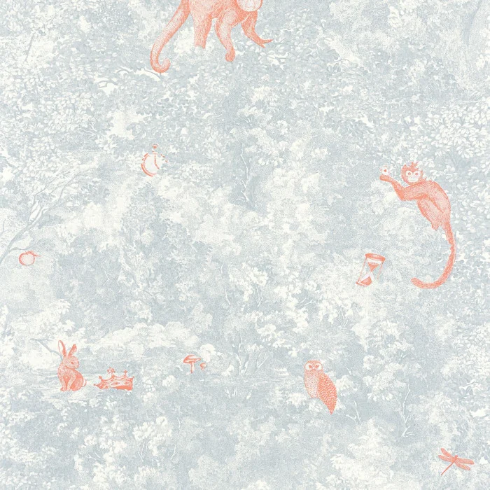 Bleu givre et Clementine