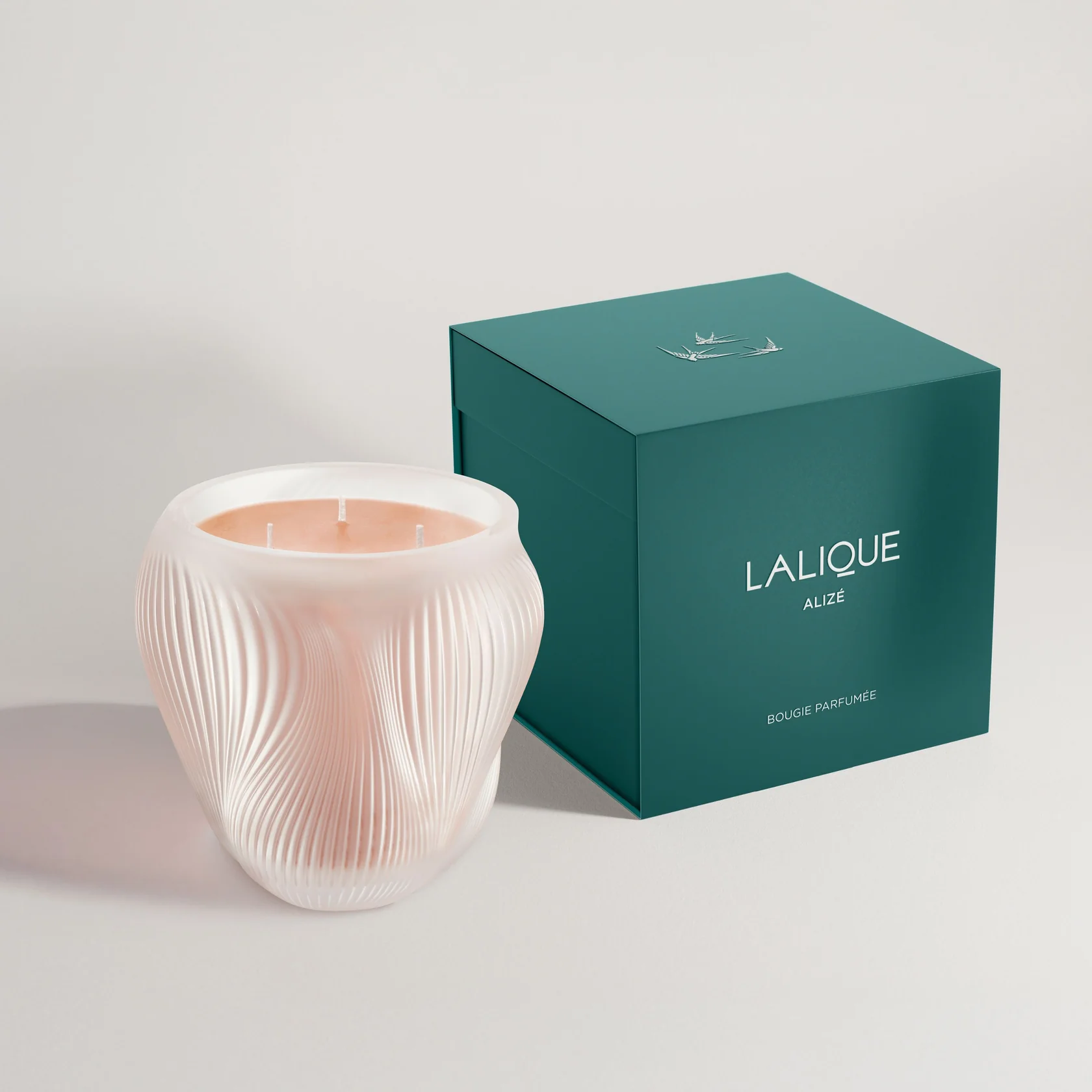 Lalique Alizé Kristall Duftkerze 750g