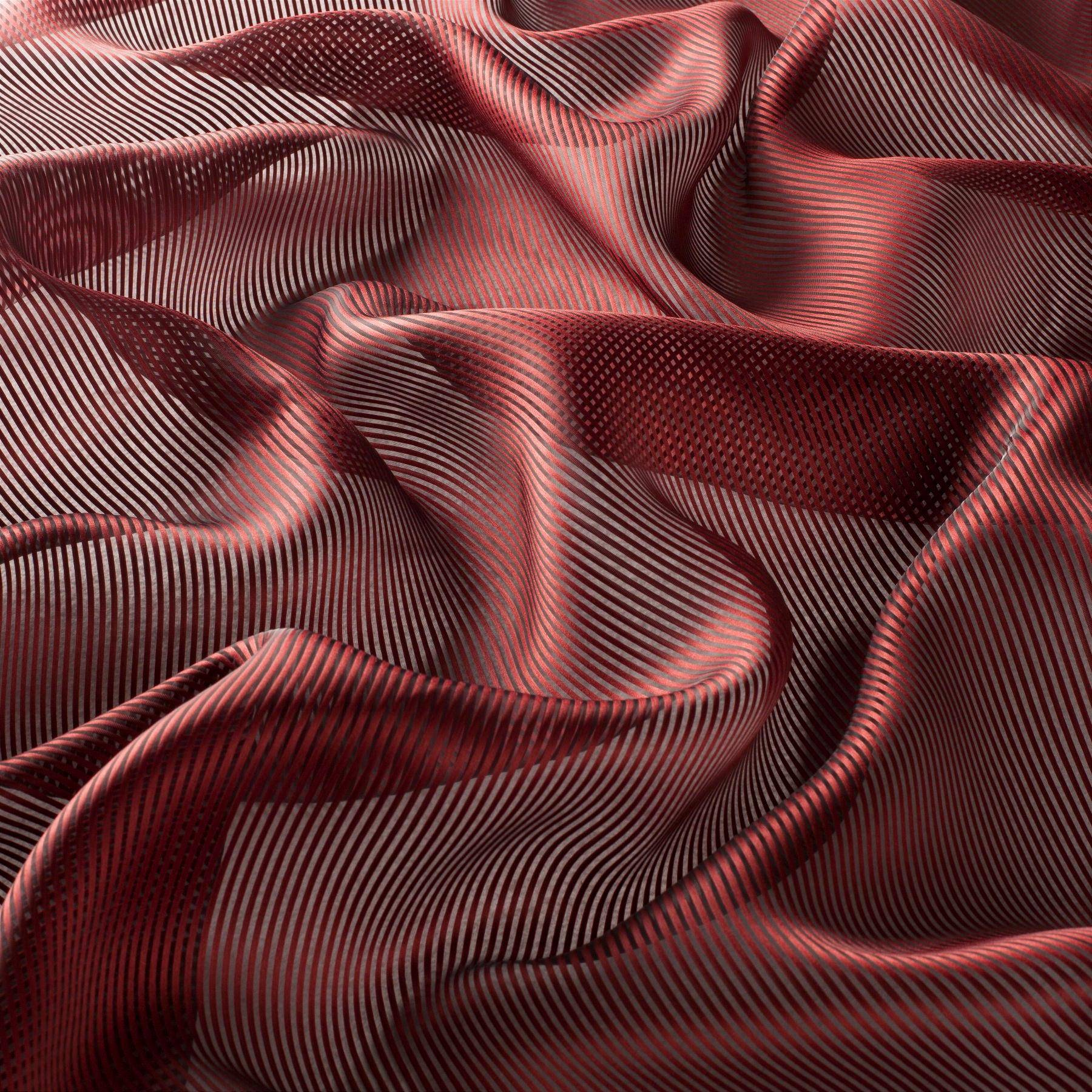 JAB Actress – Premium-Organza mit vertikalem Muster