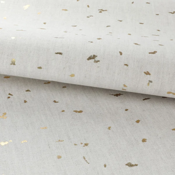 Casamance Pepite - Leinen mit Folienglanz