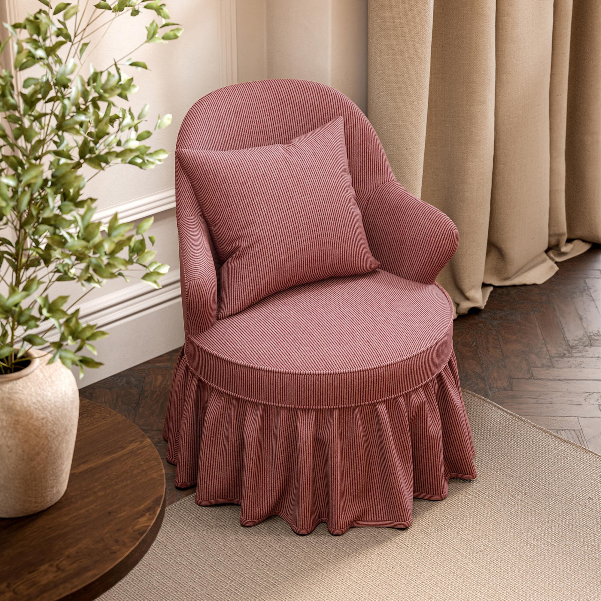 Sanderson Mayford Wool - Nadelstreifen Wollstoff