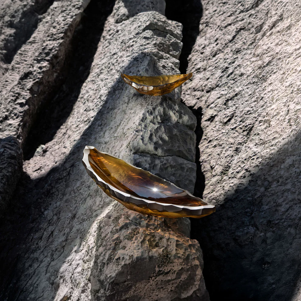 Lalique Silex Schale klein - canyon