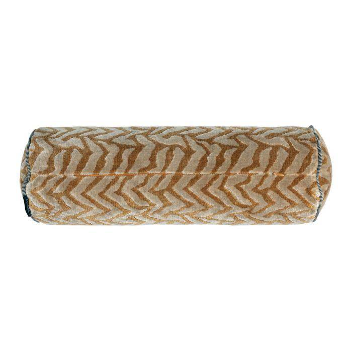 Casamance Silhouette Ocre beige 50x16 cm - Kissen mit Zebramuster