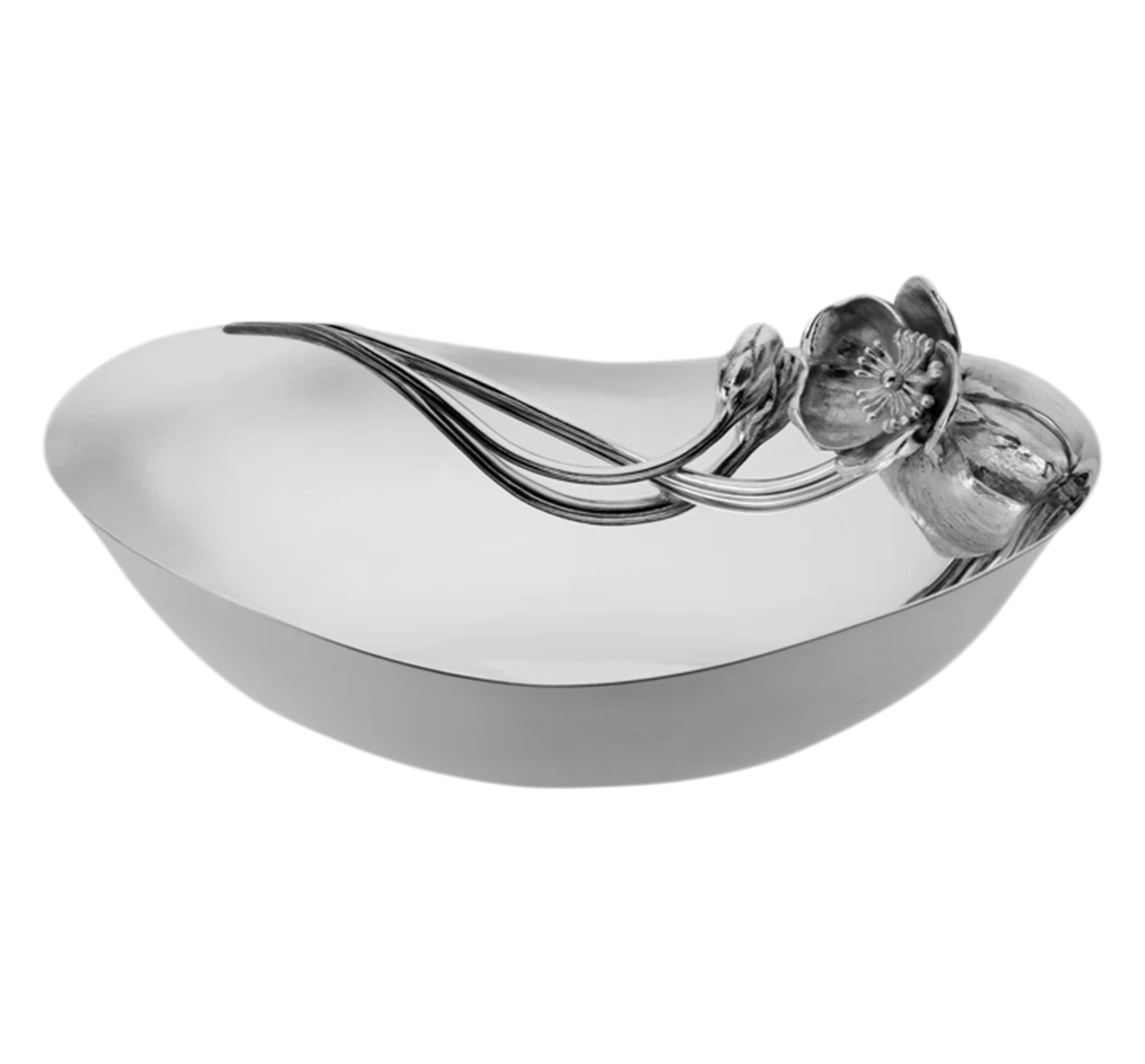 Christofle Anemone Schale versilbert