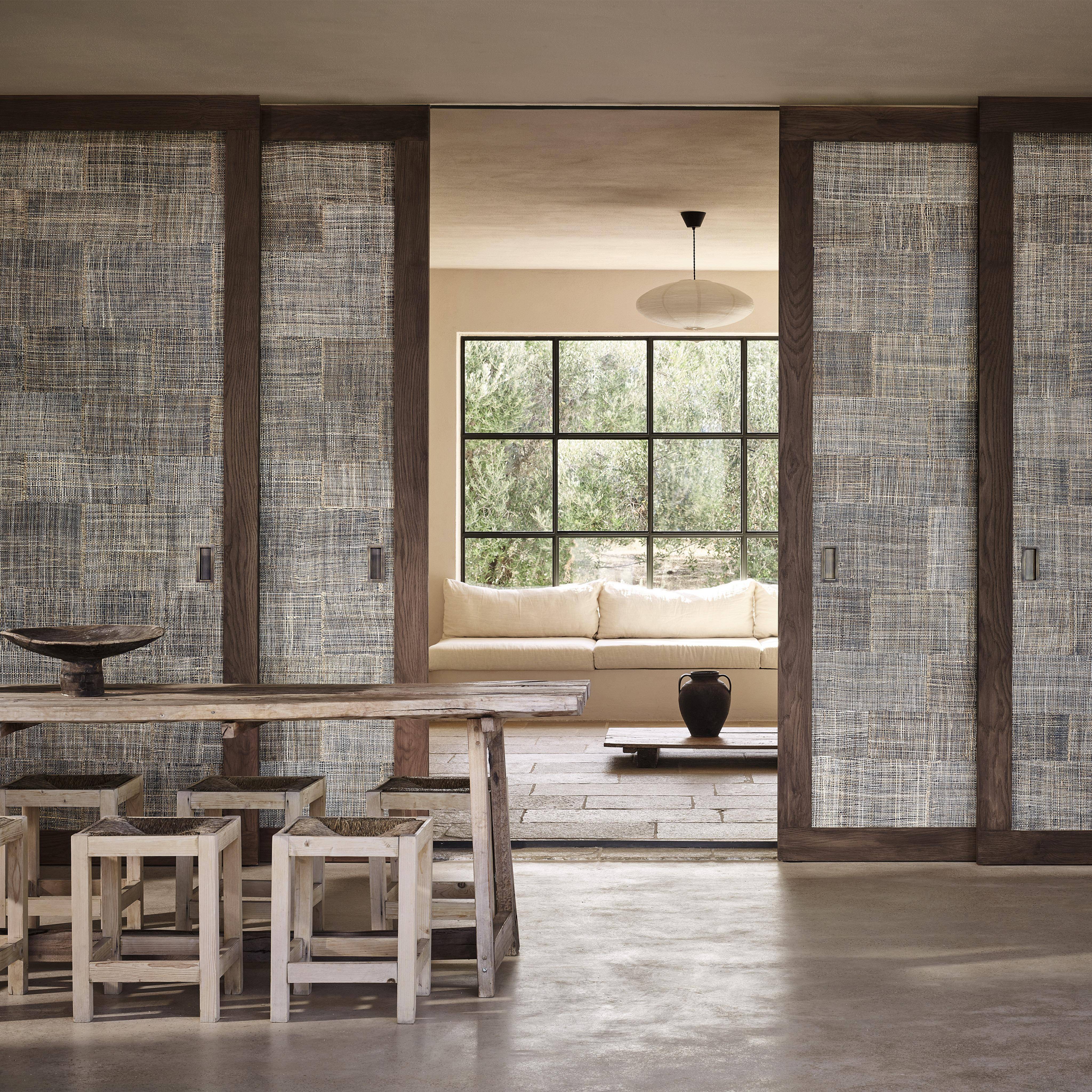 Mark Alexander Synamay Stitch Wallcovering