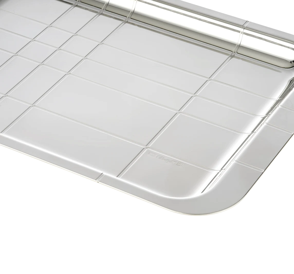 Christofle Graphil Tablett versilbert