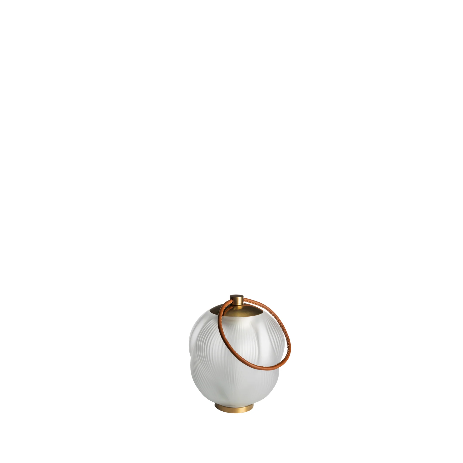 Lalique Alizé – tragbare LED-Tischleuchte aus Kristall