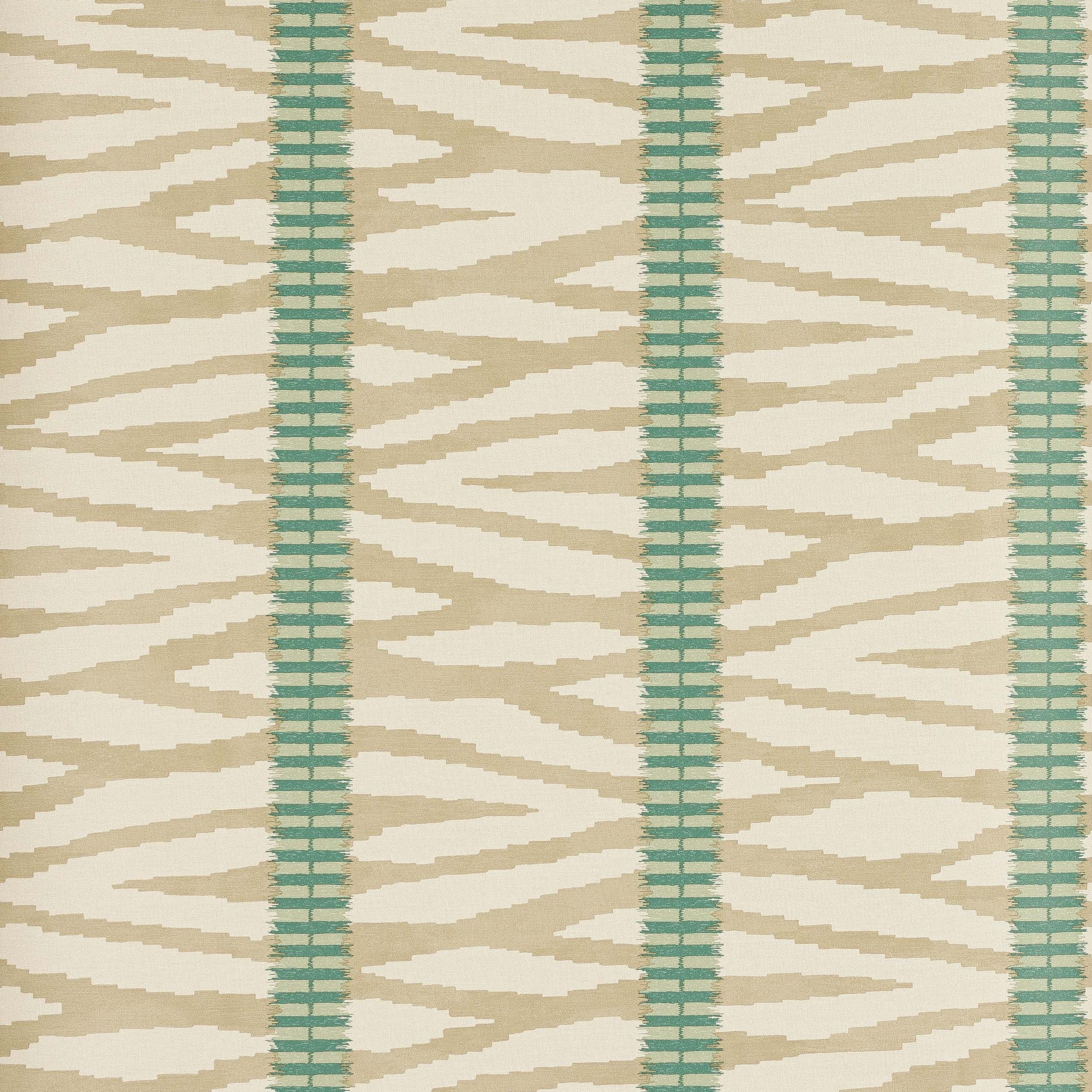 Taupe/Aqua